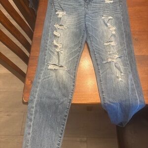 Abercrombie and fitch straight leg jeans